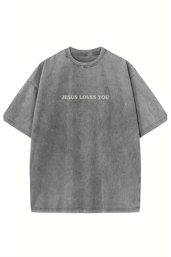 Jesus Loves You Heavy T-Shirt