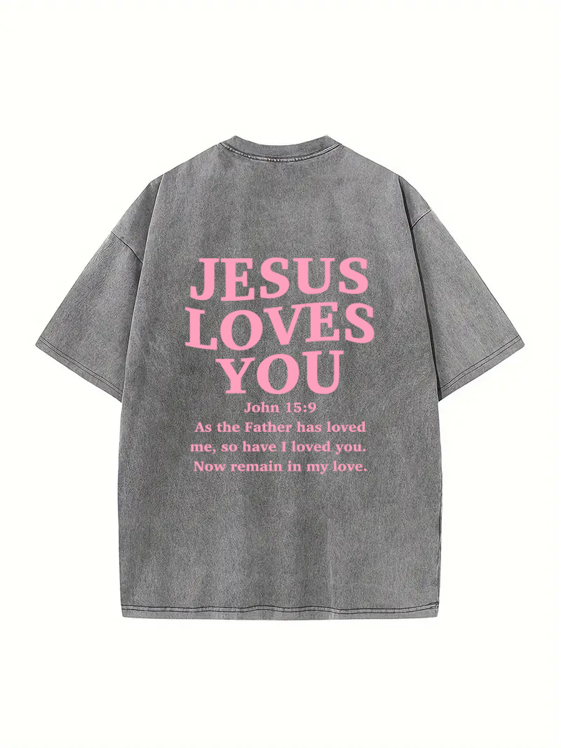 Jesus Loves You Heavy T-Shirt