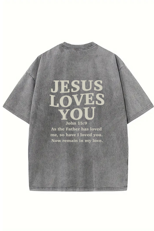 Jesus Loves You Heavy T-Shirt