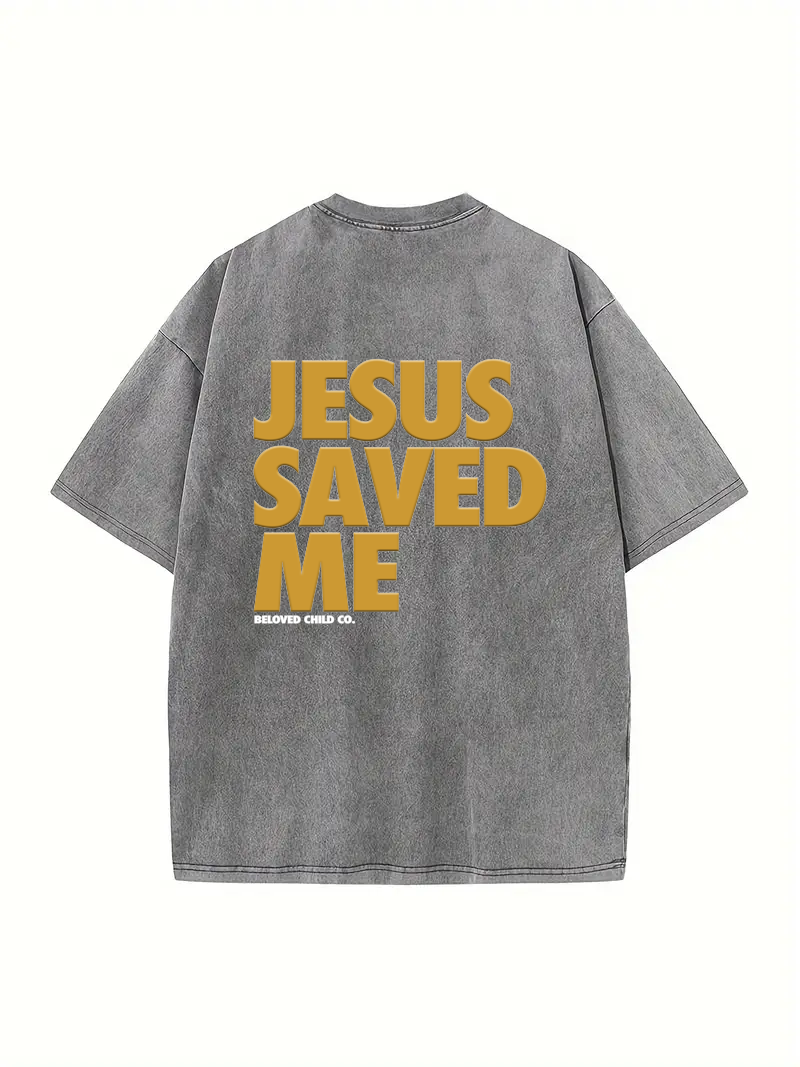 Jesus Saved Me Heavy T-Shirt